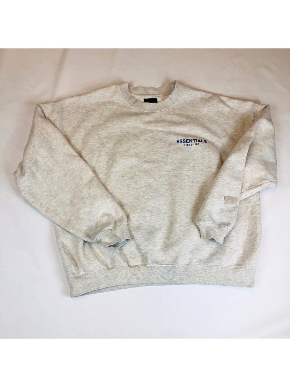 Fear Of God Essentials x TMC Crenshaw  Gray Crewneck Nipsey Hussle Size XL